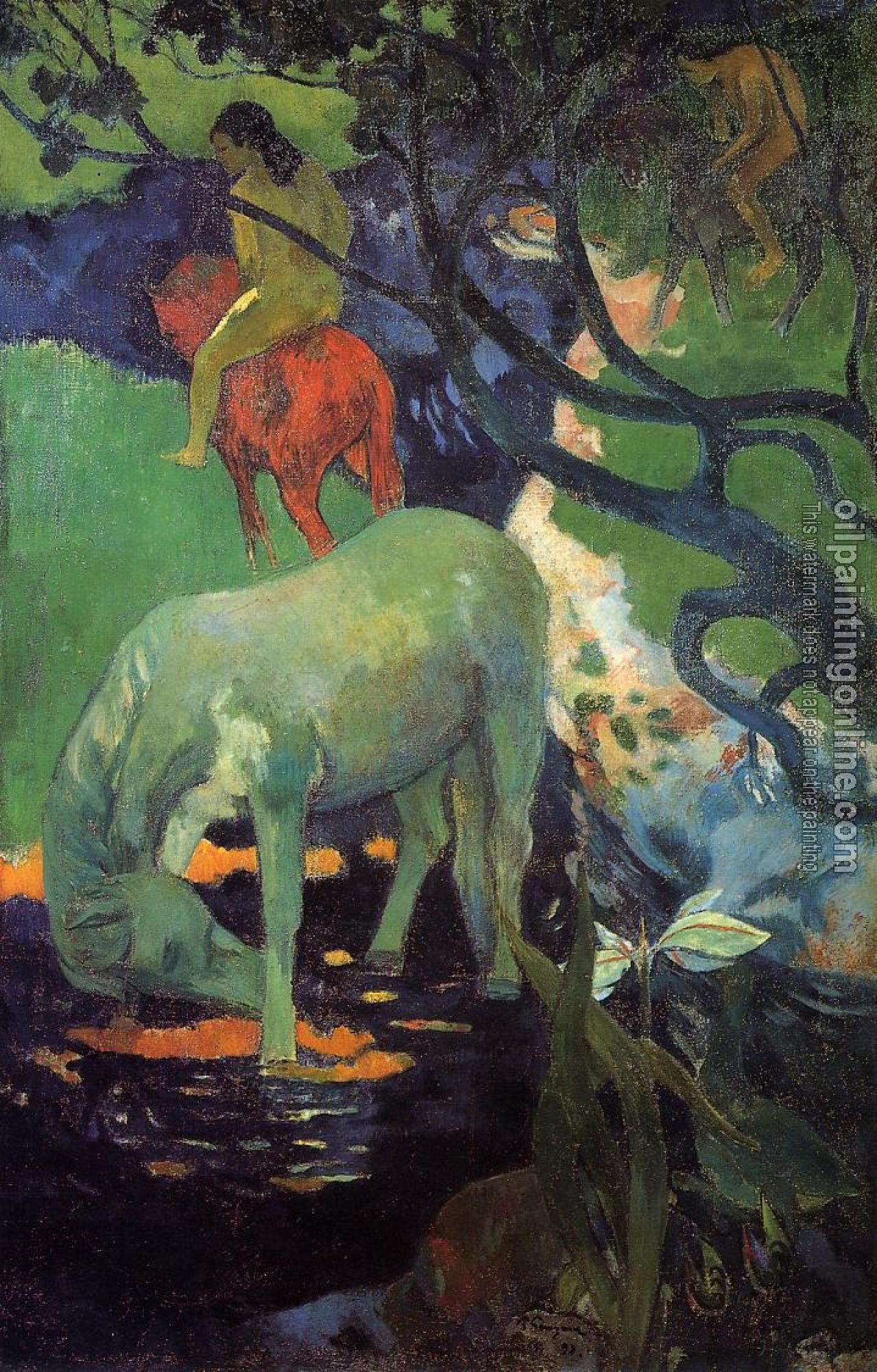 Gauguin, Paul - The White Horse